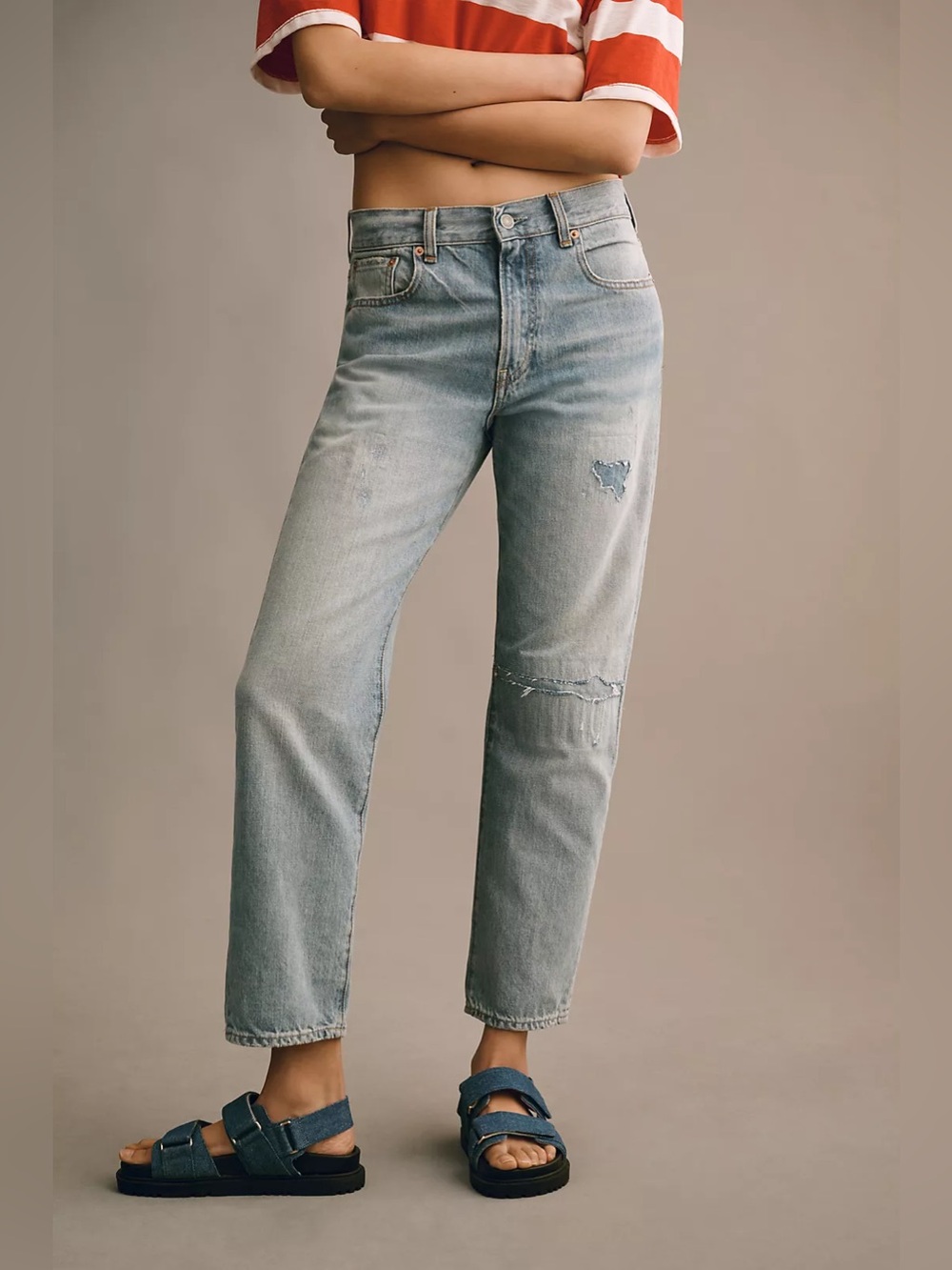 Denimist Lindsay Slim boyfriend jeans size 25